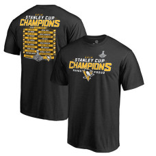 Pittsburgh Penguins Black 2016 Stanley Cup Champions T-Shirt