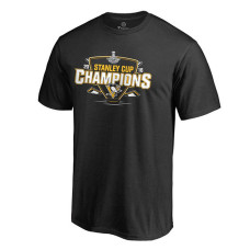 Pittsburgh Penguins Black 2016 Stanley Cup Champions T-Shirt