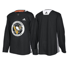 Pittsburgh Penguins Black Adidas Authentic Practice Jersey