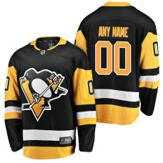 Pittsburgh Penguins 2018 Fanatics Branded Custom Jersey Black