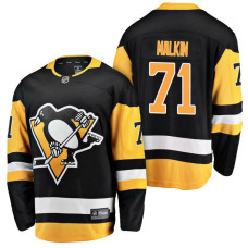 Pittsburgh Penguins #71 Breakaway Player Evgeni Malkin Jersey Black