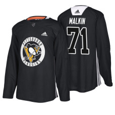 Pittsburgh Penguins #71 Black New Season Practice Evgeni Malkin Jersey