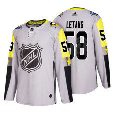 Pittsburgh Penguins #58 Kris Letang 2018 All Star Jersey