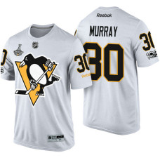 Pittsburgh Penguins #30 Matt Murray White 2017 Stanley Cup Champions Limited T-shirt