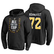 Pittsburgh Penguins #72 Patric Hornqvist Pullover Hoodie Black