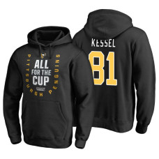 Pittsburgh Penguins #81 Phil Kessel Pullover Hoodie Black