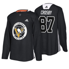 Pittsburgh Penguins #87 Black New Season Practice Sidney Crosby Jersey