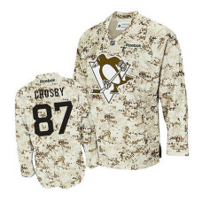 Pittsburgh Penguins Sidney Crosby #87 Camouflage Camouflage Jersey