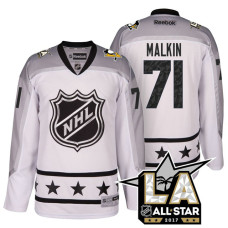 Pittsburgh Penguins Evgeni Malkin #71 White La Kings All Star Jersey