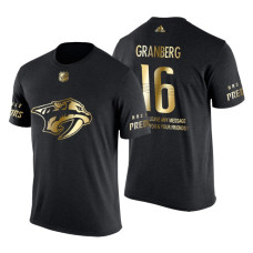 Nashville Predators Petter Granberg Gold Limited with Message T-Shirt Black