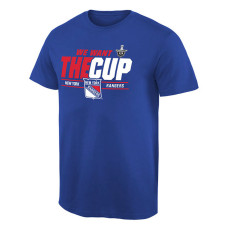 New York Rangers Royal 2016 Stanley Cup Playoffs Bound T-Shirt