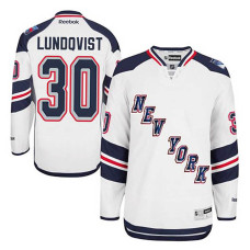 New York Rangers Henrik Lundqvist #30 White 2014 Stadium Series Jersey