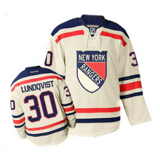 New York Rangers Henrik Lundqvist #30 Cream Winter Classic Jersey