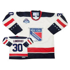 New York Rangers Henrik Lundqvist #30 White Winter Classic Jersey