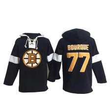 Boston Bruins Ray Bourque #77 Black Pullover Hoodie