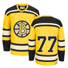 Boston Bruins Ray Bourque #77 Gold Throwback Jersey