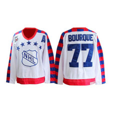 Boston Bruins Ray Bourque #77 White Throwback Jersey