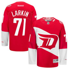 Detroit Red Wings Dylan Larkin #71 Red 2016 Stadium Series Premier Jersey