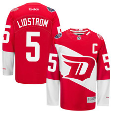 Detroit Red Wings Nicklas Lidstrom #5 Red 2016 Stadium Series Jersey