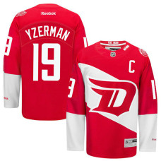 Detroit Red Wings Steve Yzerman #19 Red 2016 Stadium Series Premier Jersey