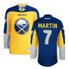 Buffalo Sabres Rick Martin #7 Gold Alternate Jersey