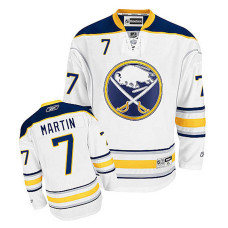 Buffalo Sabres Rick Martin #7 White Away Jersey