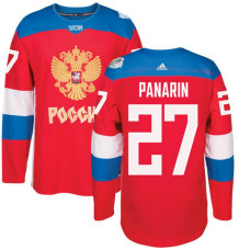 Russia Team 2016 World Cup of Hockey #27 Artemi Panarin Red Premier Jersey