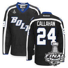 Tampa Bay Lightning Ryan Callahan #24 Black 2022 Stanley Cup Alternate Finals Jersey