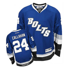 Women's Tampa Bay Lightning Ryan Callahan #24 Blue Alternate Jersey 2022 Stanley Cup Finals Patch