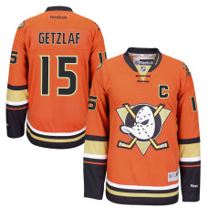 Anaheim Ducks Ryan Getzlaf #15 Orange Alternate Premier Jersey