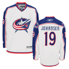 Columbus Blue Jackets Ryan Johansen #19 White Away Jersey