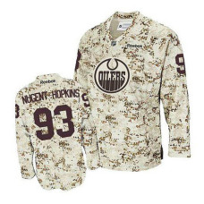 Edmonton Oilers Ryan Nugent-Hopkins #93 Camouflage Camouflage Jersey