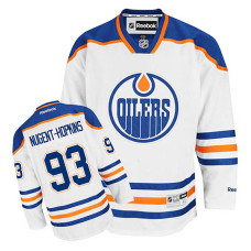 Edmonton Oilers Ryan Nugent-Hopkins #93 White Away Jersey