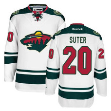 Minnesota Wild Ryan Suter #20 White Away Jersey