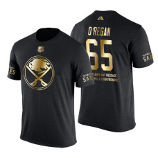 Buffalo Sabres Danny O'Regan Gold Limited with Message T-Shirt Black