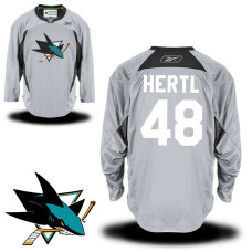 San Jose Sharks Tomas Hertl #48 Gray Alternate Practice Jersey