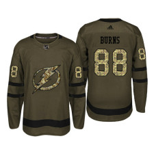 San Jose Sharks #88 Brent Burns Camo Salute To Service Jersey