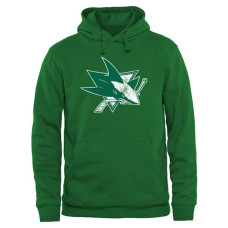 San Jose Sharks Kelly Green St. Patrick Day Pullover Hoodie