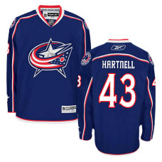 Columbus Blue Jackets Scott Hartnell #43 Navy Blue Home Jersey