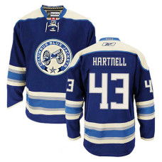 Columbus Blue Jackets Scott Hartnell #43 Navy Blue Alternate Jersey