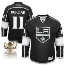 Los Angeles Kings Anze Kopitar #11 Black Home Premier Jersey