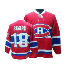 Montreal Canadiens Serge Savard #18 Red Throwback Jersey