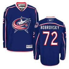 Columbus Blue Jackets Sergei Bobrovsky #72 Navy Blue Home Jersey