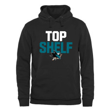 San Jose Sharks Black Core Logo Pullover Hoodie