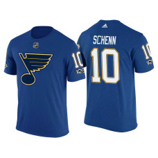 St. Louis Blues Blue Brayden Schenn #10 2018 Adidas New Season Shirsey T-shirt