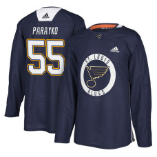 St. Louis Blues #55 Navy New Season Practice Colton Parayko Jersey