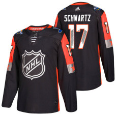 St. Louis Blues #17 Jaden Schwartz 2018 All Star Jersey