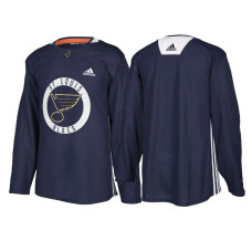 St. Louis Blues Navy Adidas Authentic Practice Jersey