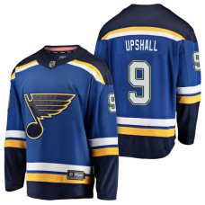 St. Louis Blues #9 Breakaway Player Scottie Upshall Jersey Blue