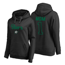 Dallas Stars 2018 Fanatics Mother's Day Number 1 Mom Pullover Hoodie Black